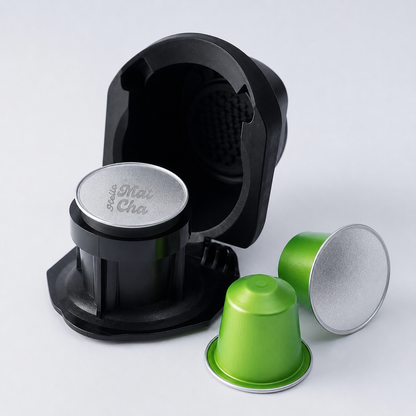 Adaptateur Dolce Gusto® pour capsules de matcha au format Nespresso® HelloMatcha
