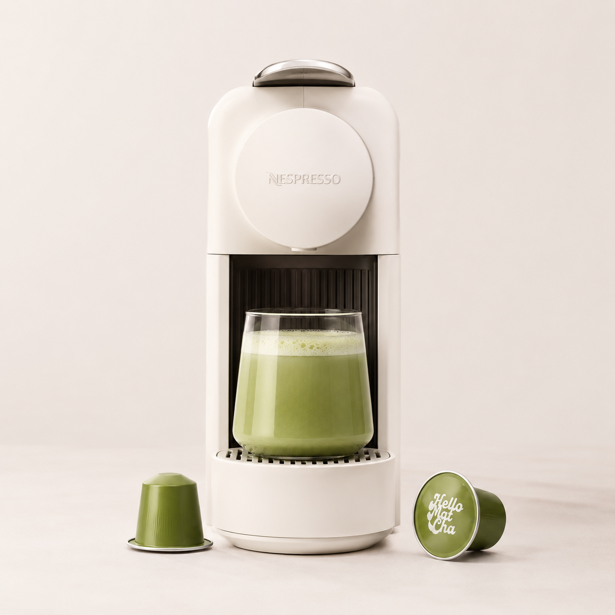 Matcha cérémonie en capsule compatible Nespresso®